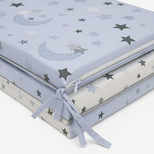 Beboulino Πάντα Κλασική Moon Stars Blue 60x120cm