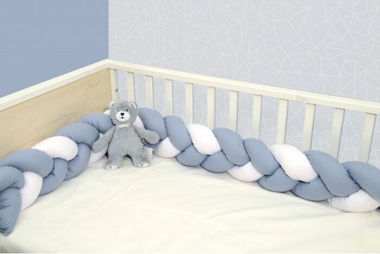 Baby Oliver Πάντα Πλεξούδα Εσωτερική Ραφ - Λευκό 20x200cm