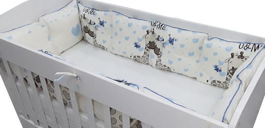 Beboulino Πάντα Κλασική Εσωτερική U&Me Blue 60x120cm