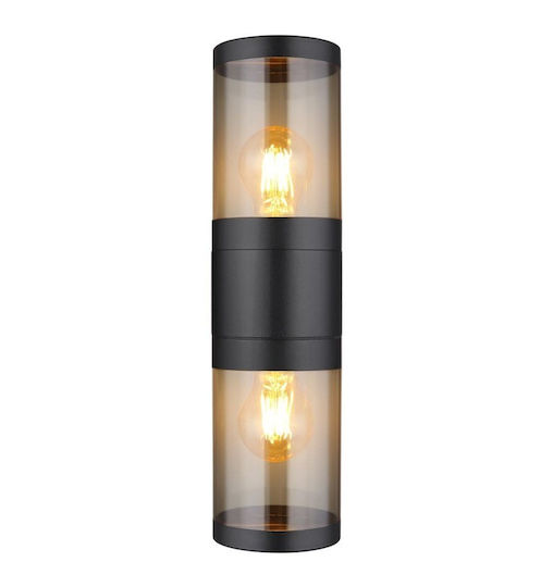 Globo Lighting Wall-Mounted Outdoor Spot Light E27 IP44 10.2x38εκ.