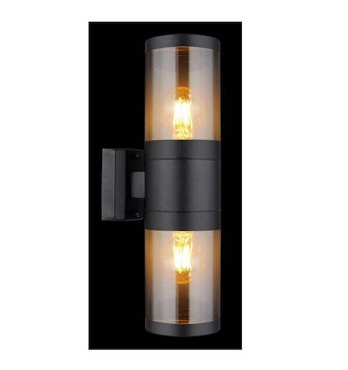 Globo Lighting Wall-Mounted Outdoor Spot Light E27 IP44 10.2x38εκ.