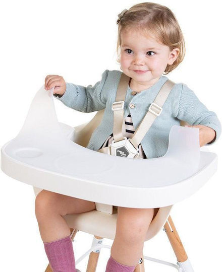 Childhome Hochstuhl-Tablett White