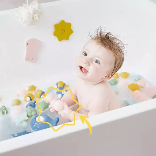Badabulle Fun Bath Toys Splash 10 Pieces + Bag