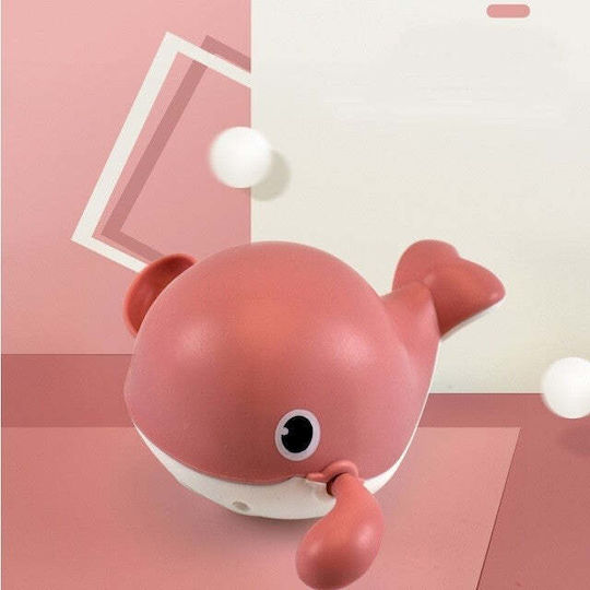 Bath Toy Kids Flippy Pink Whale
