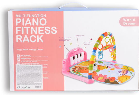Moni Fitness Girl Activity Gym with Music for 6+ Months