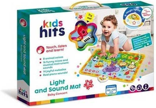 Kids Hits Play Mat Zoological Garden with Music for 8+ Months