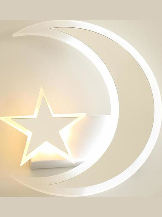 Universo Παιδικό Φωτιστικό Τοίχου Led Πλαστικό