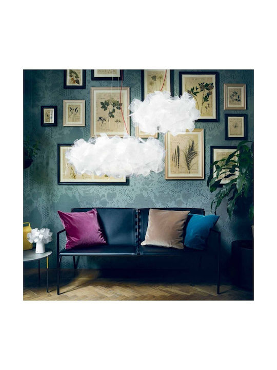 Slamp Clizia Large Pendant Light Black for 4 Bulbs E27 78cm