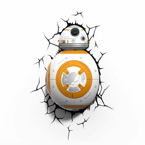 3DLightFX Παιδικό Φωτιστικό Τοίχου Led Πλαστικό Star Wars