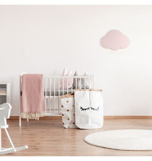 TK Lighting Детска стенна лампа Металик
