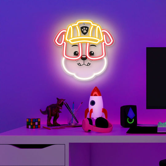 Paw Patrol Детска стенна лампа LED Пластмаса