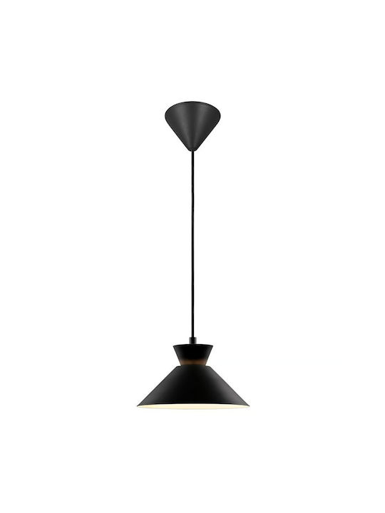 Nordlux Lustră Negru cu Dulie E27 13.5x25cm.