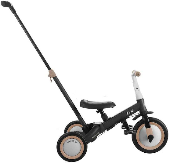 Kikka Boo Flip Convertible with Parental Handle 3 in 1 for 1-5 Years Black