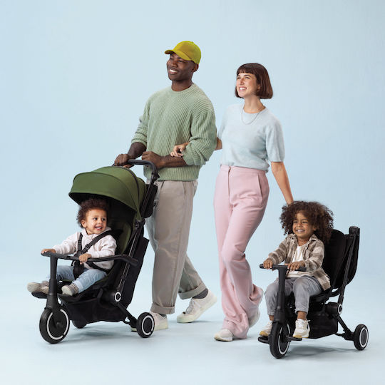 SmarTrike Traveler Foldable & Convertible for 6 Months Forest Green