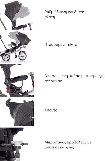 Lorelli Speedy 360º Convertible with Parental Handle for 1-3 Years Red