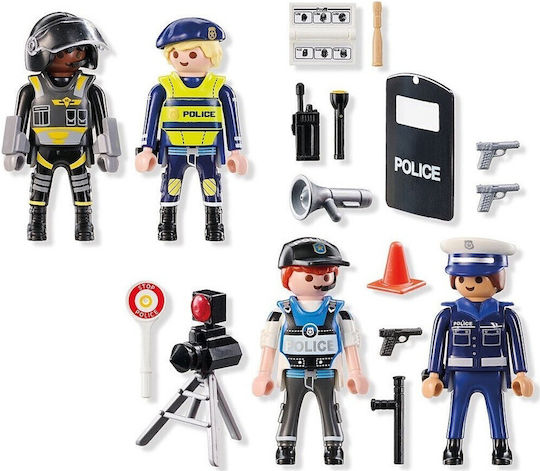 Playmobil Action-Helden Set Figuren Polizei für 4-10 Jahre