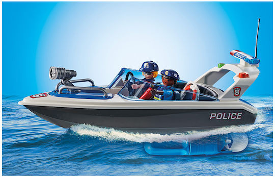 Playmobil City Action Police Poscig on the Water for 4-10 years old