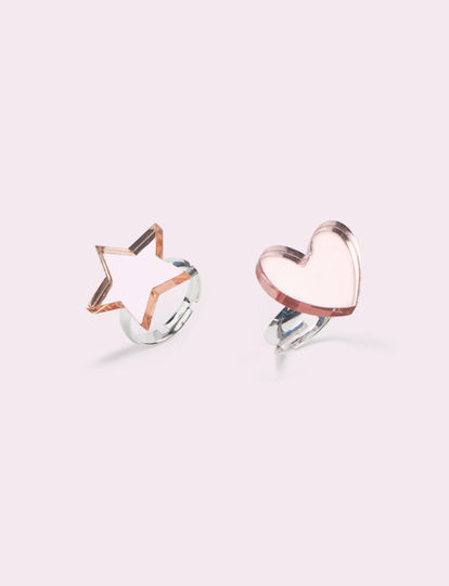 Παιδικό Σετ Δαχτυλίδια Ρυθμιζόμενα Ballet Rings Mini Cools