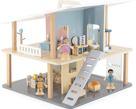 Viga Toys Ξύλινο Κουκλόσπιτο