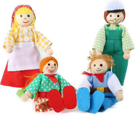 Small Foot Bending Dolls "Farm" Păpușă pentru căsuță de păpuși
