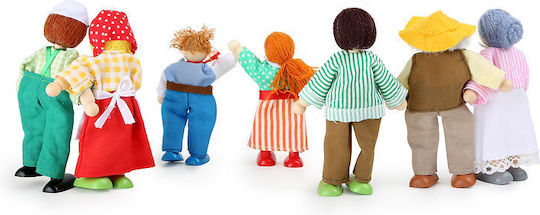 Small Foot Bending Dolls "Farm" Păpușă pentru căsuță de păpuși