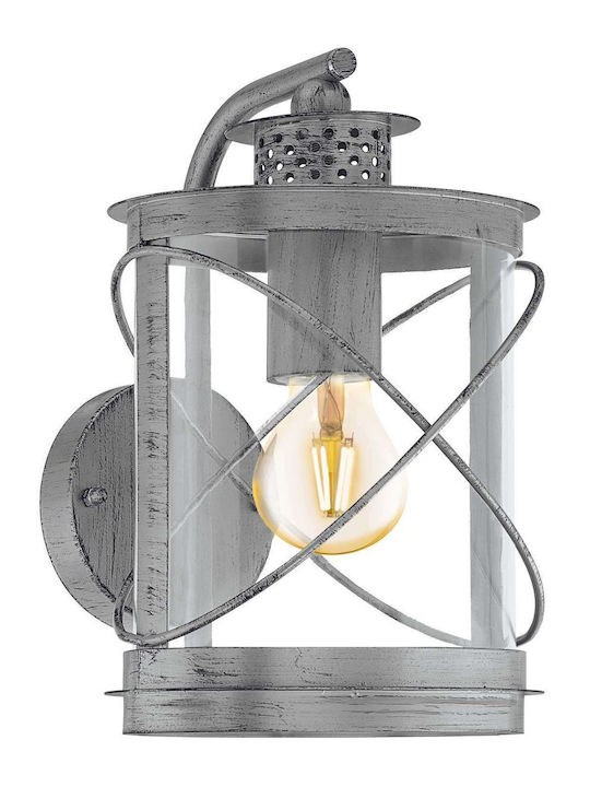 Eglo Hilburn Wall-Mounted Outdoor Lantern E27 IP44 20x28εκ.