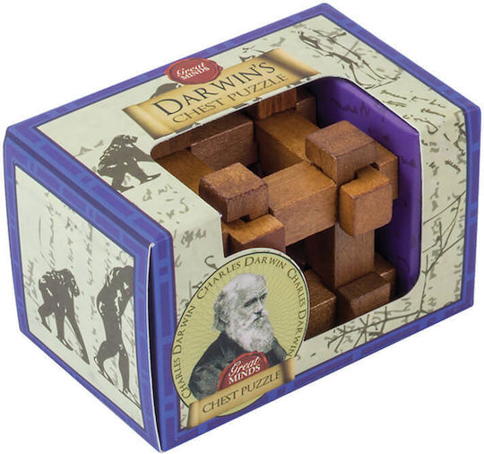 Professor Puzzle Da Vinci's Mini Puzzle Star Παζλ από Ξύλο για 6+ Ετών