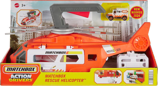 Mattel Matchbox Helicopter for 3+ years+ Years