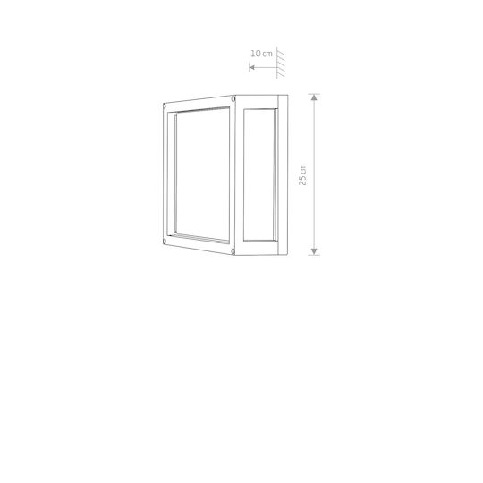 Nowodvorski Wall-Mounted Outdoor Ceiling Light E27 IP44