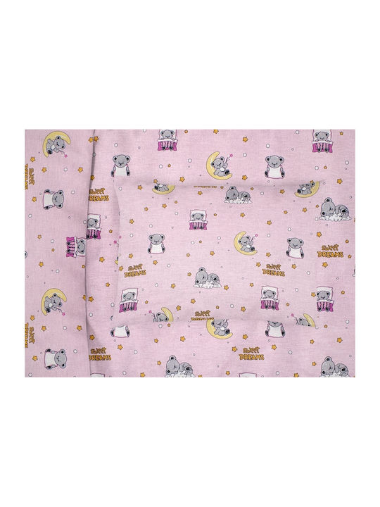Dimcol Baby Pillowcase Pink 35x45cm