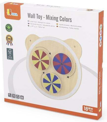 Viga Toys Montessori Educational Game Knowledge made of Wood