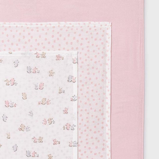 Mayoral Shoulder Burp Cloth Pink