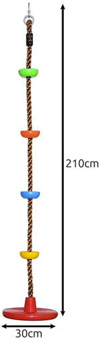 Hanging Swing Disk Multicolour