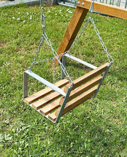 Woodware Swing with Protector Wooden for 2+ Years Old