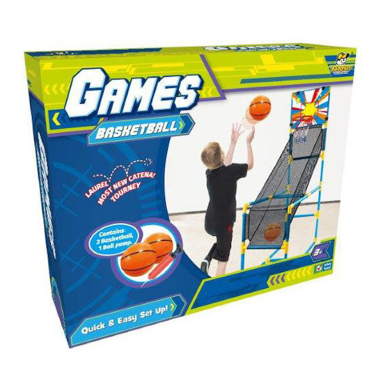 Zita Toys Outdoor Basketball Hoop with Stand & Ball