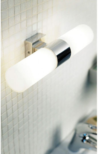 Nordlux Tangens Φωτιστικό Μπάνιου Ασημί 31x6εκ. Nordlux Tangens Φωτιστικό Μπάνιου Ασημί 31x6εκ.