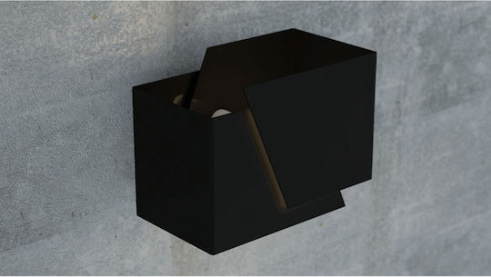 Emibig Modern Lamp Wall with Socket G9 Black 13cm