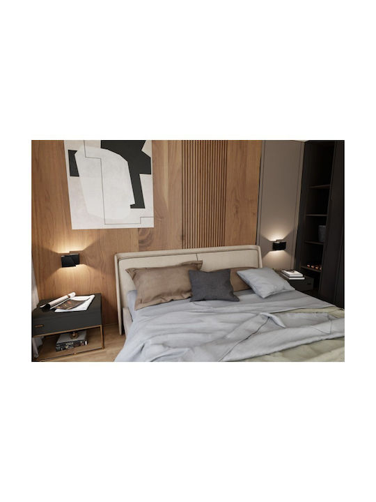 Emibig Leuchte Wand Schwarz 13cm