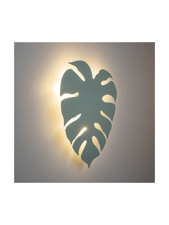 TK Lighting Monstera Μοντέρνο Φωτιστικό Τοίχου με Ντουί G9 Μπεζ 40x35x5εκ.