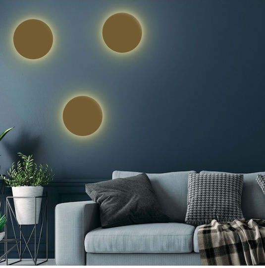 TK Lighting Luna Lumină de Perete cu Soclu G9 Bej 20cm