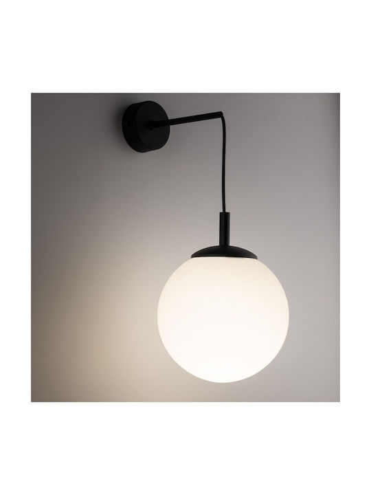 TK Lighting Φωτιστικό Τοίχου με Ντουί E27 Γκρι 18εκ.