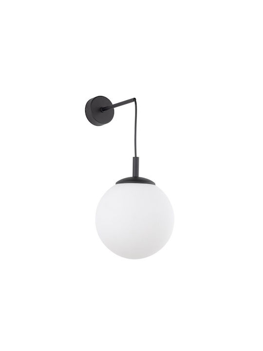 TK Lighting Lumină de Perete cu Soclu E27 Negru 18cm