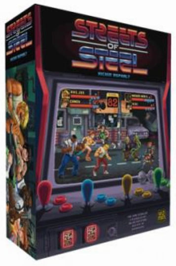 Board Game Streets of Steel Rush N Scare for 1-4 Players 8+ Years Old (EN) Greater than Games