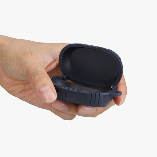 Kwmobile Husă Pentru Căști Jabra Elite 7 Pro Elite 7 Active Negru Silicon Kwm0000253x001c