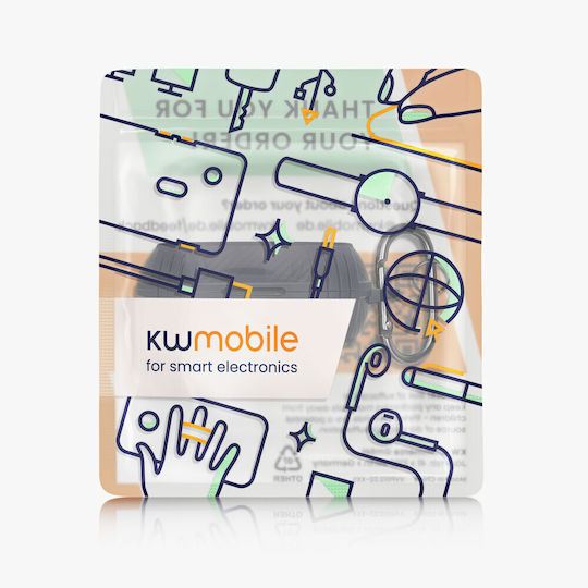Kwmobile Husă Pentru Căști Jabra Elite 7 Pro Elite 7 Active Negru Silicon Kwm0000253x001c