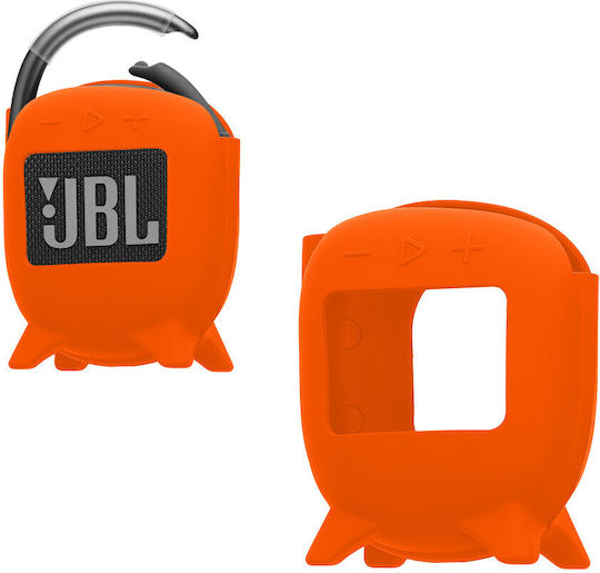 Kwmobile Case Jbl Clip 4 Orange Silicone Kwm0000181u003c