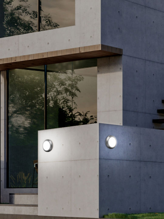 Eurolamp Στεγανή Πλαφονιέρα LED 4W 27εκ. Eurolamp Στεγανή Πλαφονιέρα LED 4W 27εκ.