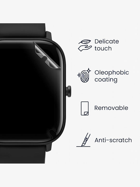 KWmobile Screen Protector για το Amazfit GTS 3τμχ 56691.1
