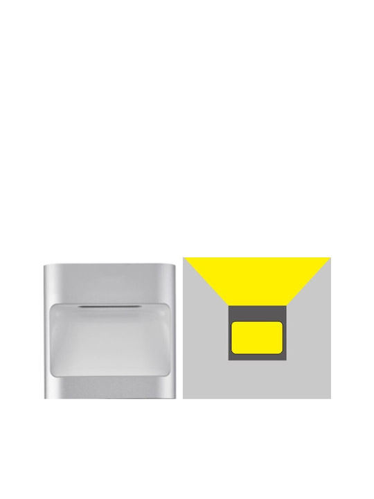 Avide AOSL6WW-AX Wall-Mounted Outdoor Ceiling Light LED IP54 6W with Warm White Light