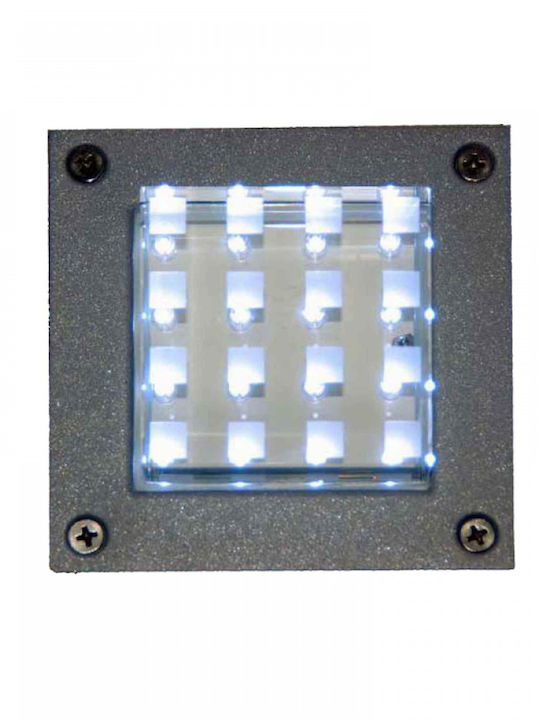 DIL Lumină de exterior montată pe perete LED IP65 1.2W cu Lumina Albastră